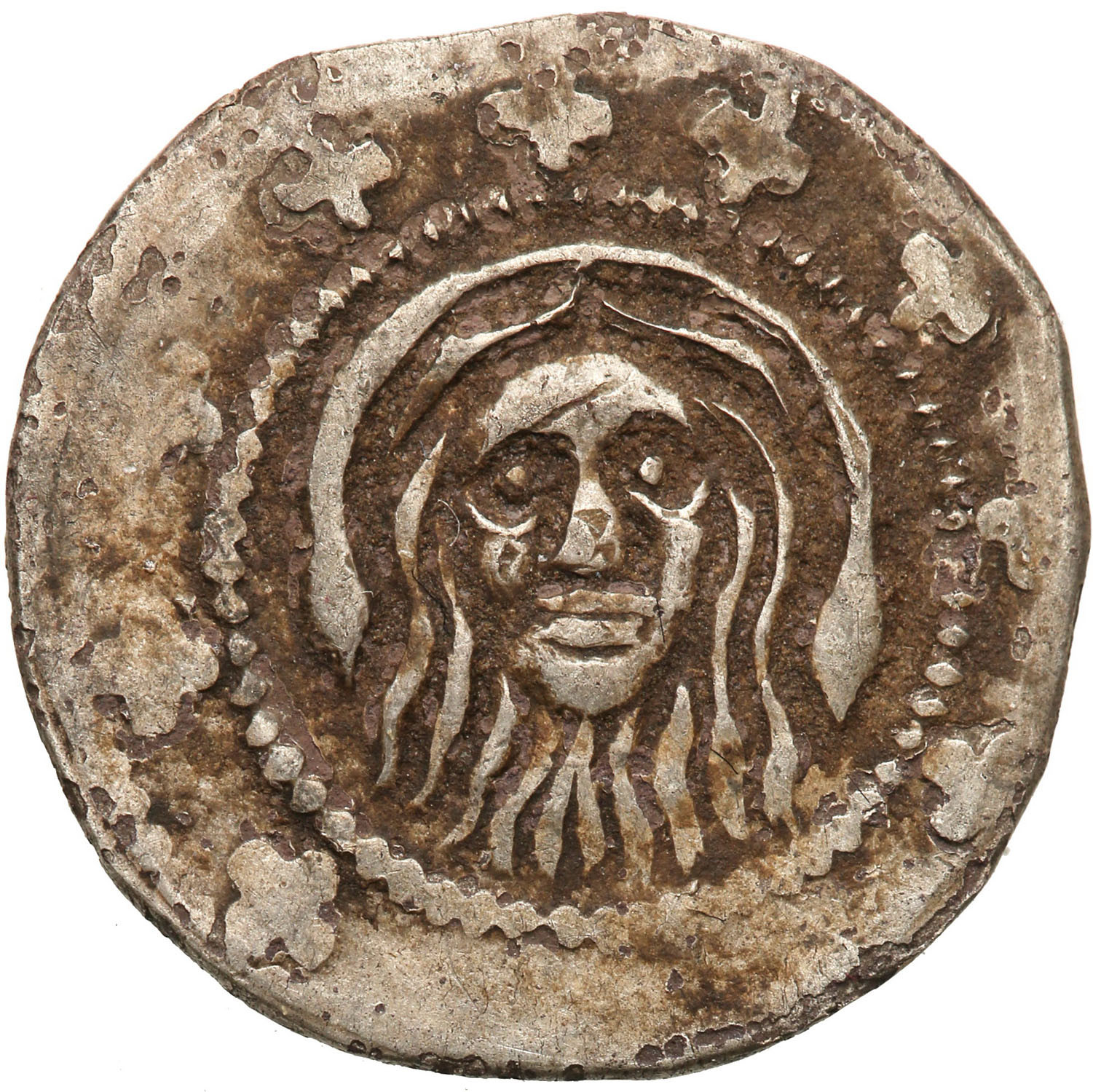 Śląsk, Księstwo Nyskie. Jan III Romka (1292-1319). kwartnik z przełomu XIII i XIV wieku - RZADKOŚĆ R7